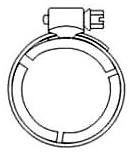 Worm Drive V Clamps