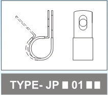 Pipe clips illustrations